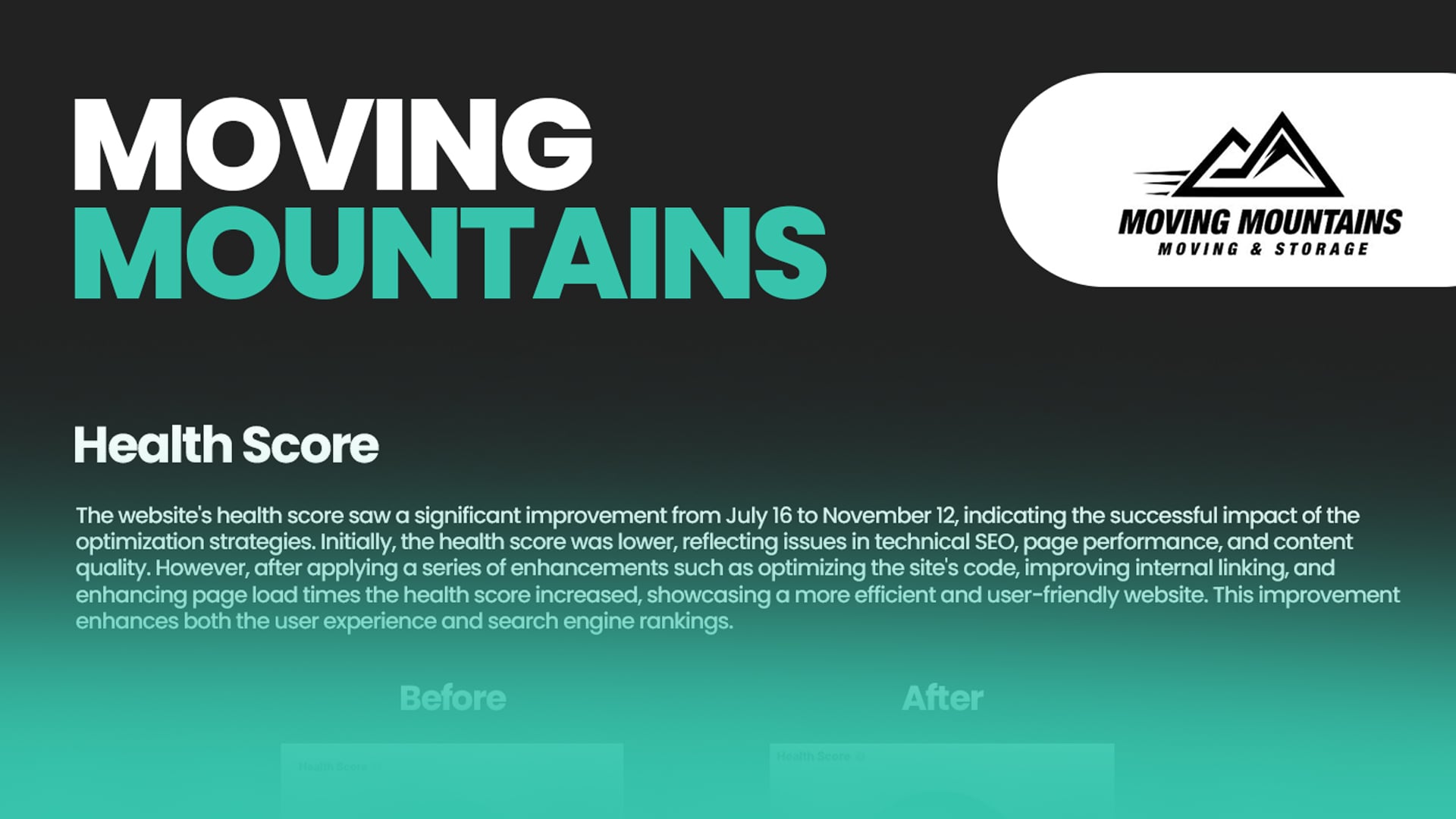 Moving Mountains